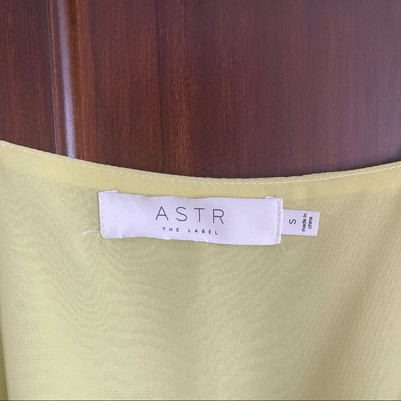 ASTR the label Satire Cami in Neon Lemon - Picture 3 of 5